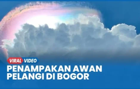 awan pelangi di bogor