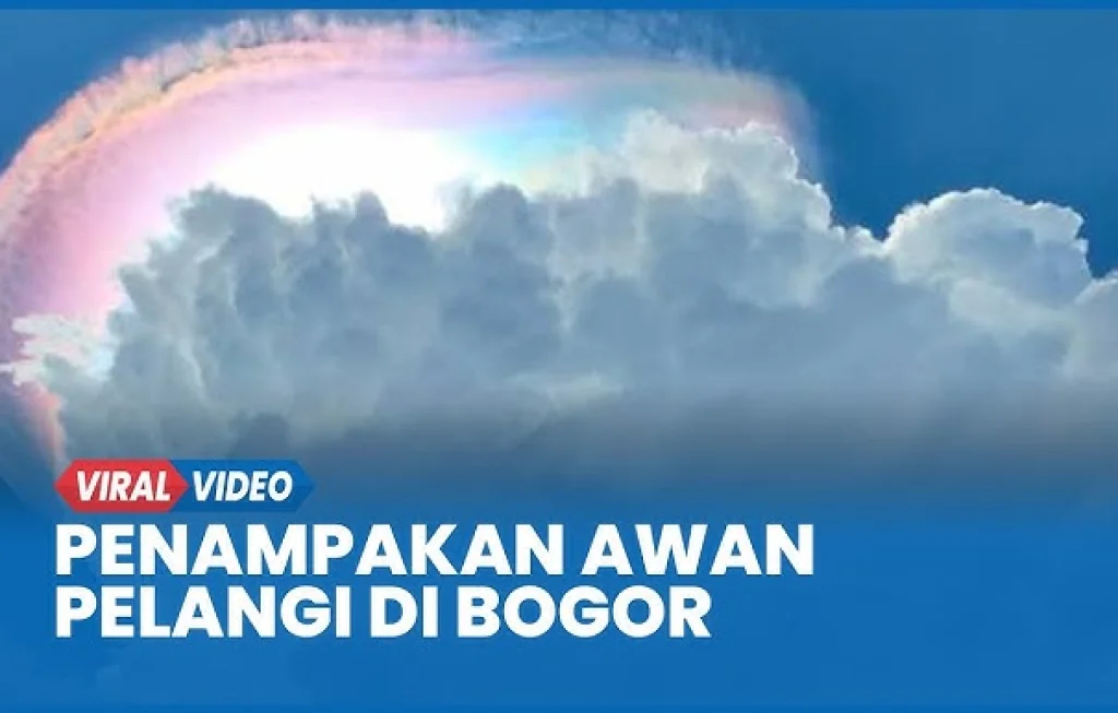 awan pelangi di bogor