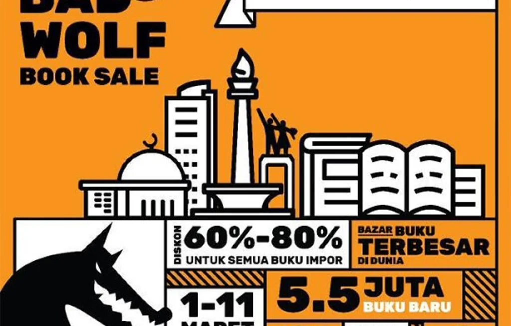 bazar buku Big Bad Wolf