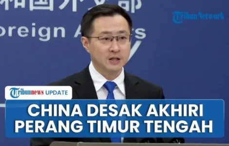 China Akhiri Perang Timur Tengah