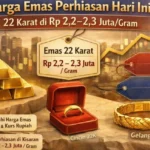 harga emas perhiasan hari ini