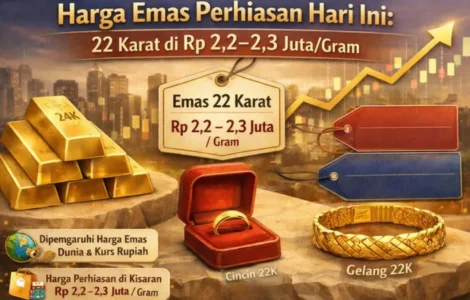 harga emas perhiasan hari ini