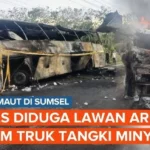 kecelakaan bus ALS Sumsel