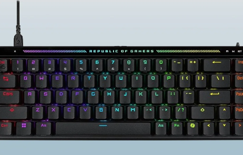 keyboard hall effect rog falchion
