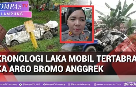 Mobil Tertabrak KA Argo Bromo