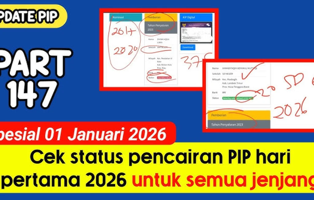 pencairan PIP 2026