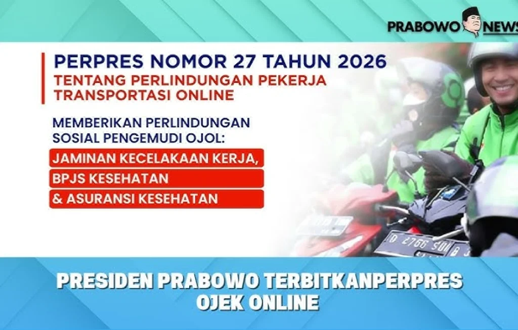 Perpres Perlindungan Pengemudi Online