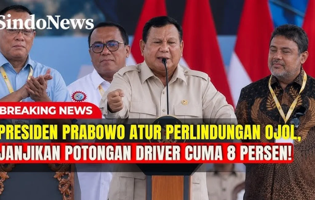 potongan ojol jadi 8 persen