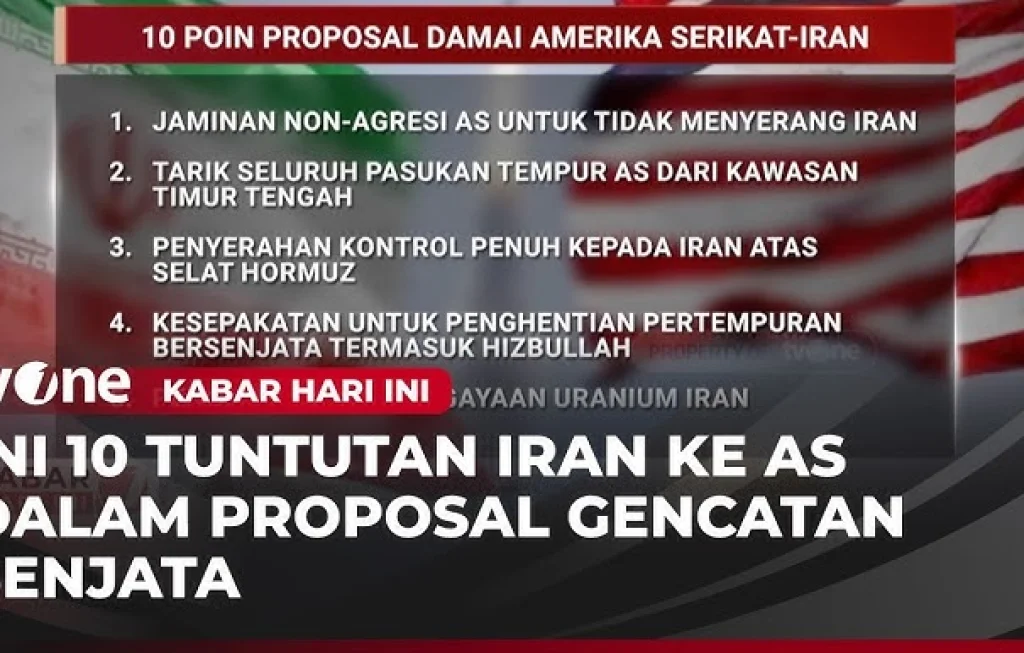 proposal damai Iran ke AS