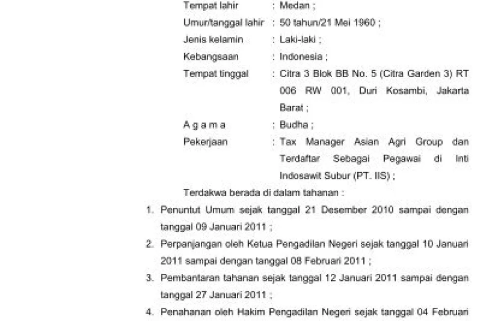 Putusan Mahkamah Agung 1709 K/Pid/2024